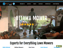 Tablet Screenshot of ottawamowers.com